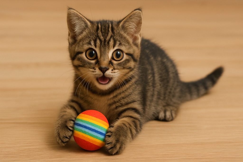 キジトラの仔猫