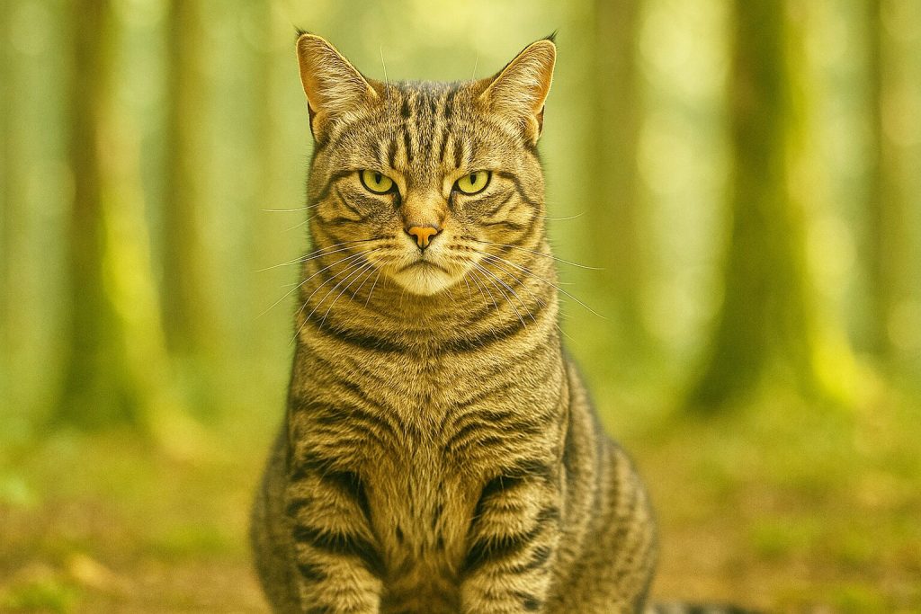 キジトラのオスは珍しい