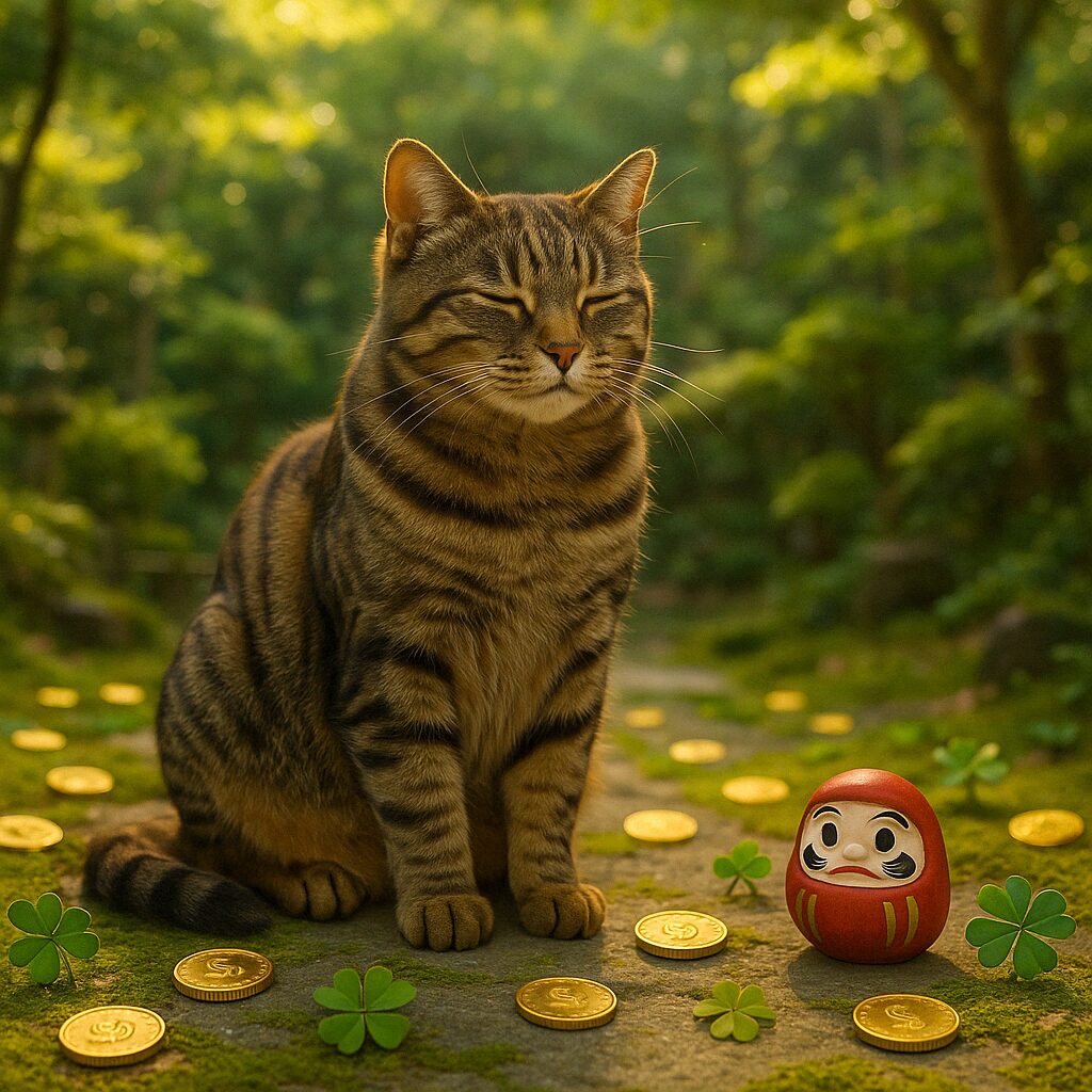 キジトラは運気を上げる