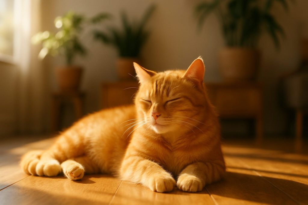 茶トラを迎える