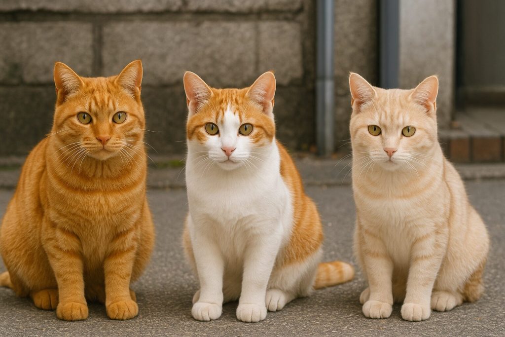 茶トラ・茶トラ白・茶トラクリーム