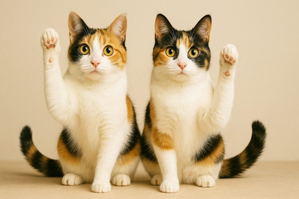 三毛猫の縁起の良さ