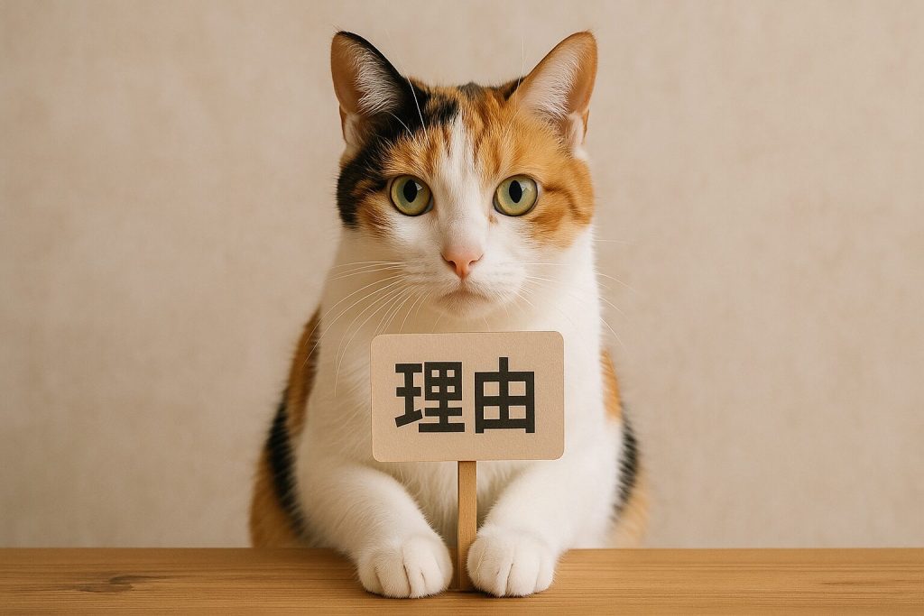 猫が布団に粗相してしまう理由