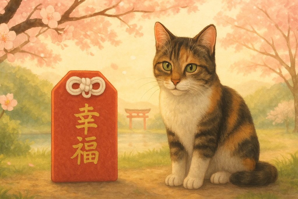 三毛猫は縁起がいい