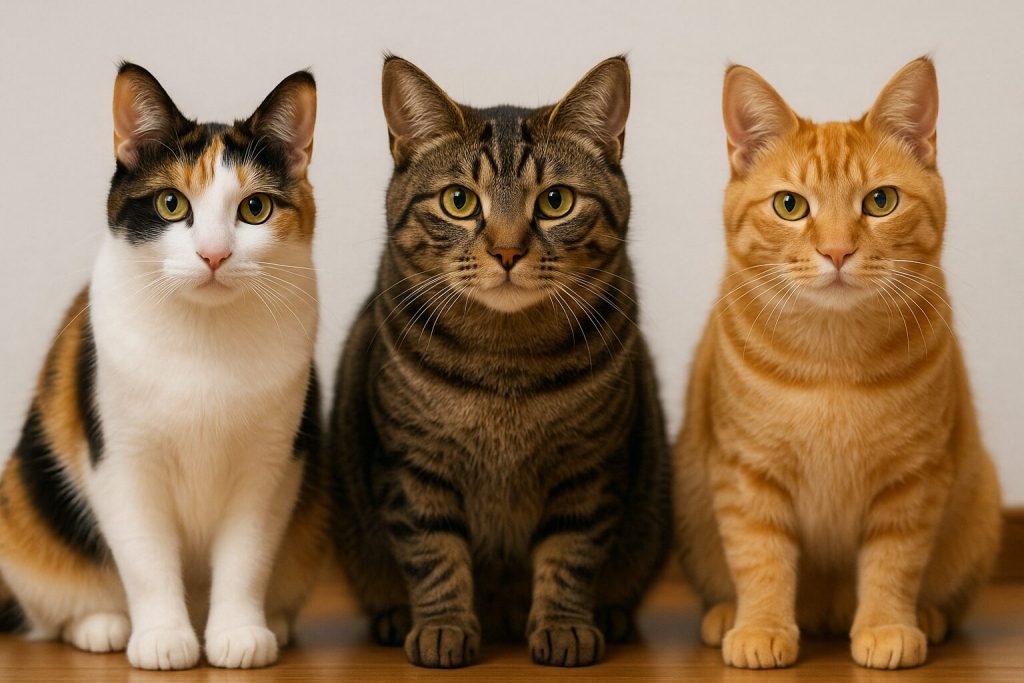 短毛種の猫たち