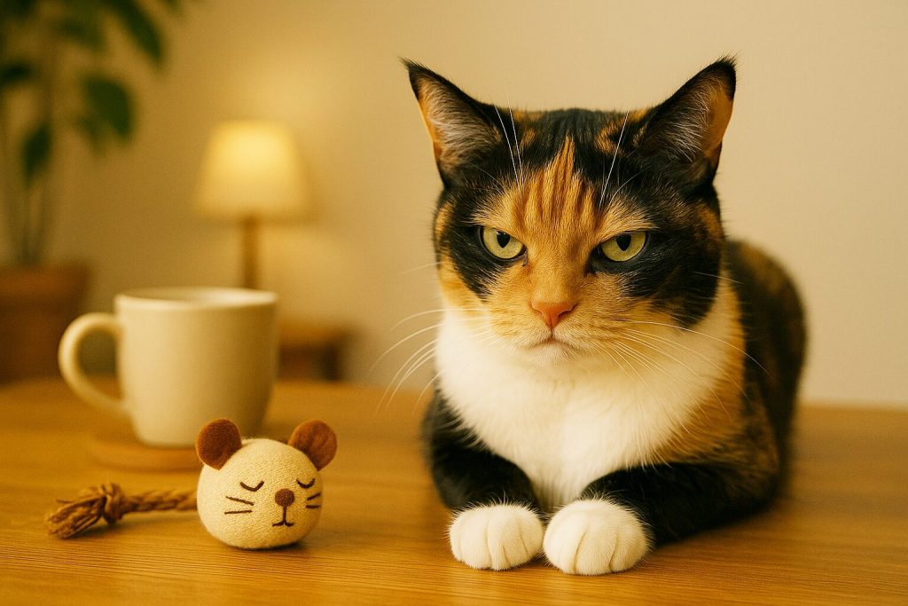 三毛猫が機嫌悪い理由