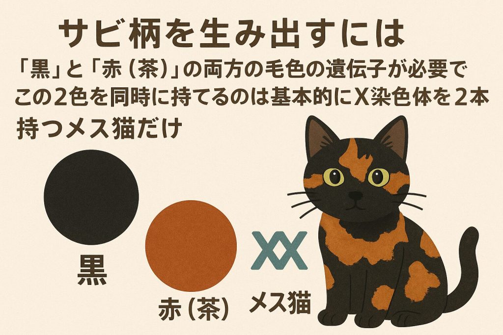 サビ柄を生み出すには