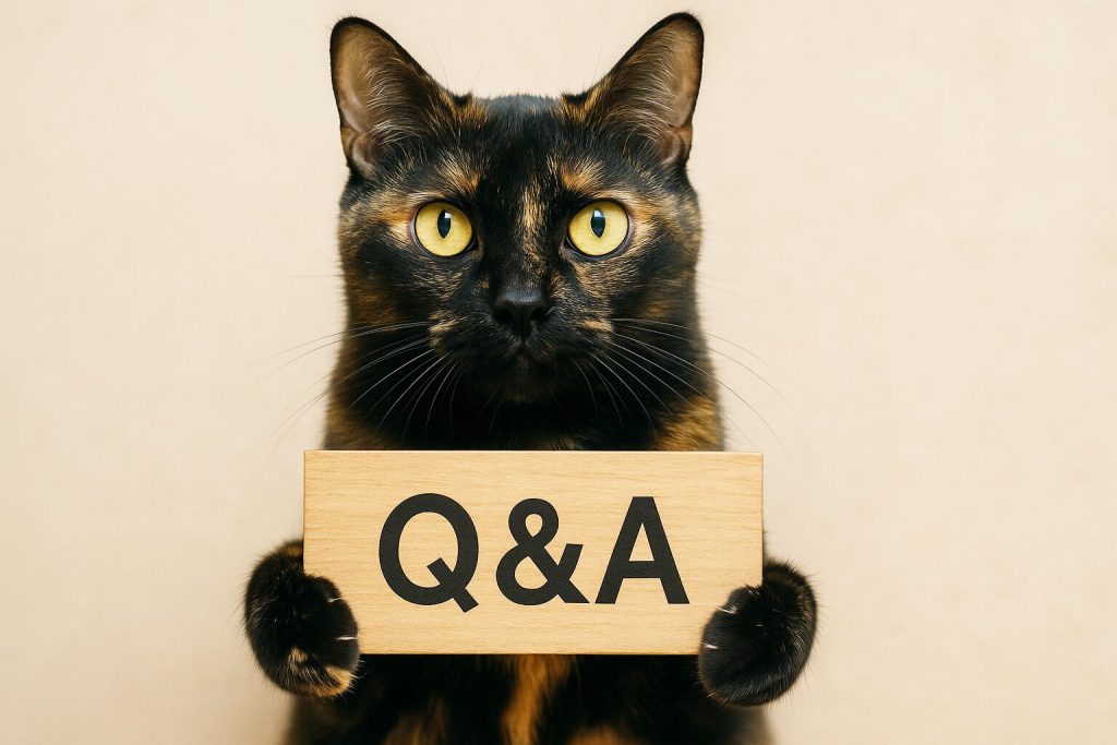 サビ猫の目の色のQ&A