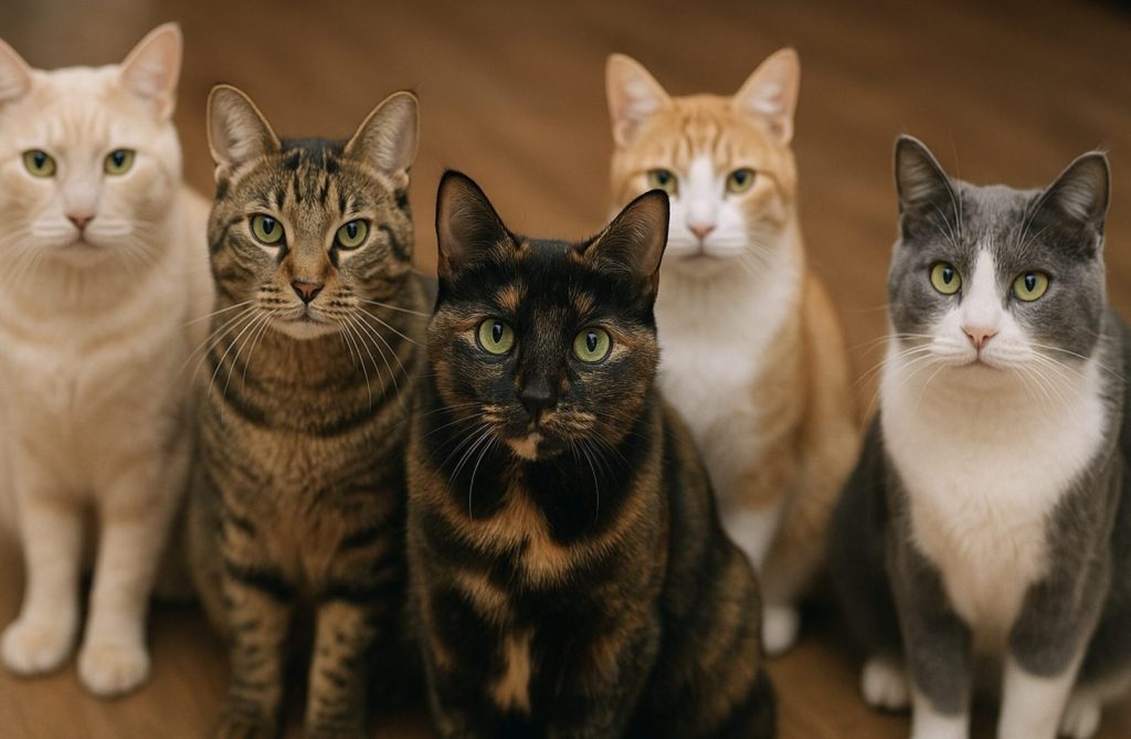 サビ猫と他の猫たち