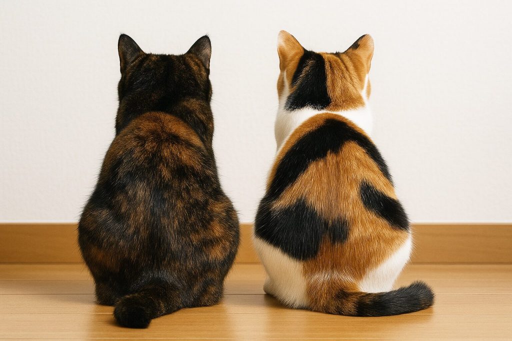 サビ猫と三毛猫の違い