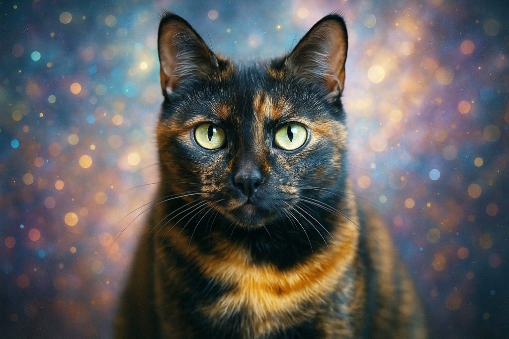 スピリチュアルなサビ猫