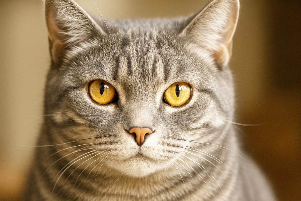 サバトラの目の色