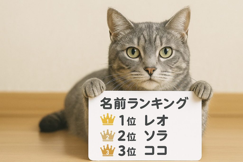 サバトラの名前ランキング