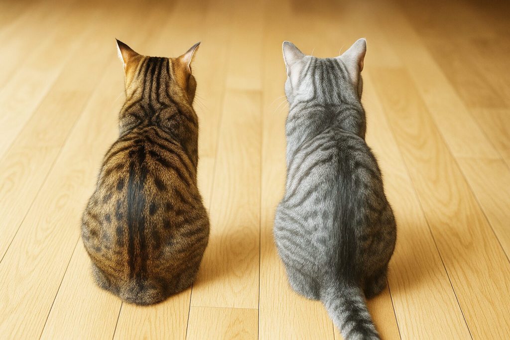 サバトラとキジトラ