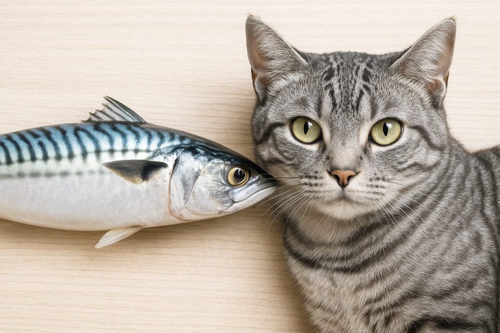 サバトラ猫と鯖