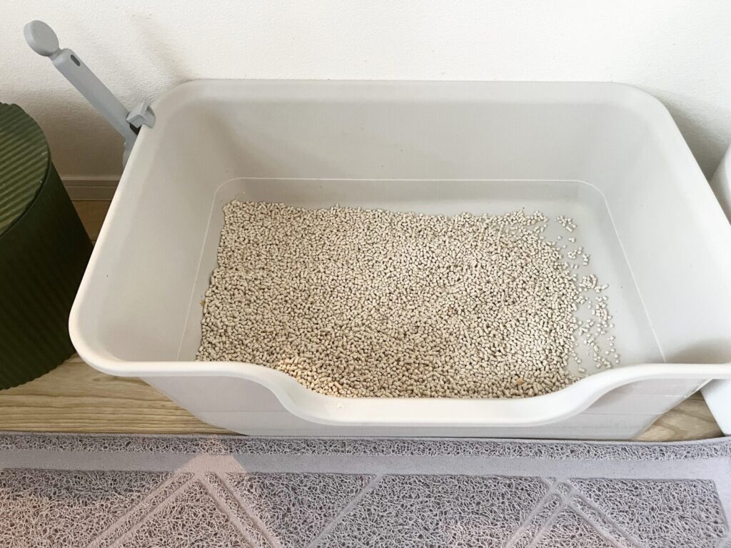 オープンタイプのトイレ